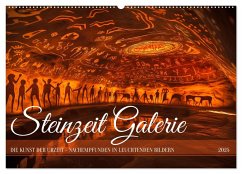 Steinzeit Galerie (Wandkalender 2025 DIN A2 quer), CALVENDO Monatskalender