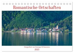 Romantische Ortschaften (Tischkalender 2025 DIN A5 quer), CALVENDO Monatskalender