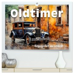 Oldtimer - Vergangenheit neu entdeckt (hochwertiger Premium Wandkalender 2025 DIN A2 quer), Kunstdruck in Hochglanz - Calvendo;Krätschmer, Erich