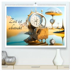 Zeit ist abstrakt (hochwertiger Premium Wandkalender 2025 DIN A2 quer), Kunstdruck in Hochglanz