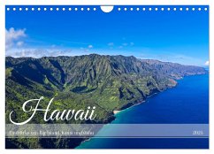 Hawaii - Eindrücke von Big Island, Kauai & Oahu (Wandkalender 2025 DIN A4 quer), CALVENDO Monatskalender