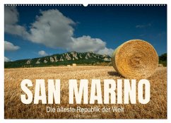 San Marino Die älteste Republik der Welt (Wandkalender 2025 DIN A2 quer), CALVENDO Monatskalender - Calvendo;Photostravellers