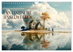 Fantastische Inselwelten (Wandkalender 2025 DIN A4 quer), CALVENDO Monatskalender