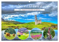 Schottland - Magische Landschaften der Highlands (Wandkalender 2025 DIN A2 quer), CALVENDO Monatskalender - Calvendo;Meyer, Dieter
