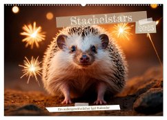 Stachelstars (Wandkalender 2025 DIN A2 quer), CALVENDO Monatskalender