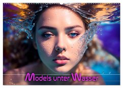 Models unter Wasser (Wandkalender 2025 DIN A2 quer), CALVENDO Monatskalender - Calvendo;Utz, Renate