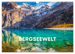Wunderwelt Schweiz (Wandkalender 2025 DIN A3 quer), CALVENDO Monatskalender