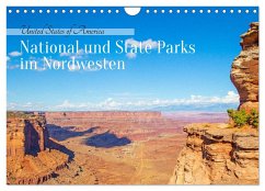USA - National und State Parks im Nordwesten (Wandkalender 2025 DIN A4 quer), CALVENDO Monatskalender