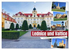 Lednice und Valtice in Tschechien (Wandkalender 2025 DIN A2 quer), CALVENDO Monatskalender