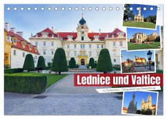 Lednice und Valtice in Tschechien (Tischkalender 2025 DIN A5 quer), CALVENDO Monatskalender