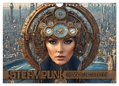 Steampunk - Mensch und Maschine (Wandkalender 2025 DIN A4 quer), CALVENDO Monatskalender