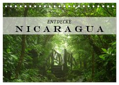 Entdecke Nicaragua (Tischkalender 2025 DIN A5 quer), CALVENDO Monatskalender