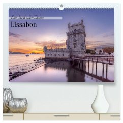 Eine Stadt voller Charme - Lissabon (hochwertiger Premium Wandkalender 2025 DIN A2 quer), Kunstdruck in Hochglanz - Calvendo;ellenlichtenheldt