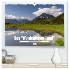 Werdenfelser Land (hochwertiger Premium Wandkalender 2025 DIN A2 quer), Kunstdruck in Hochglanz