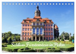 Schloss Fürstenstein in Polen (Tischkalender 2025 DIN A5 quer), CALVENDO Monatskalender