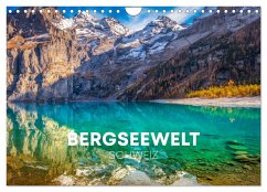 Wunderwelt Schweiz (Wandkalender 2025 DIN A4 quer), CALVENDO Monatskalender