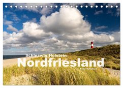 Schleswig-Holstein - Nordfriesland (Tischkalender 2025 DIN A5 quer), CALVENDO Monatskalender