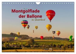 Montgolfiade der Ballone im Sauerland (Wandkalender 2025 DIN A4 quer), CALVENDO Monatskalender - Calvendo;Lieder, Brittasiehtdiewelt, Britta