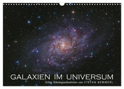 Galaxien im Universum (Wandkalender 2025 DIN A3 quer), CALVENDO Monatskalender