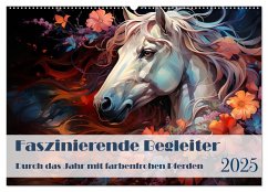 Faszinierende Begleiter (Wandkalender 2025 DIN A2 quer), CALVENDO Monatskalender