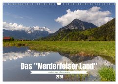 Werdenfelser Land (Wandkalender 2025 DIN A3 quer), CALVENDO Monatskalender