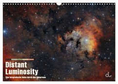 Distant Luminosity: Eine fotografische Reise durch das Universum (Wandkalender 2025 DIN A3 quer), CALVENDO Monatskalender