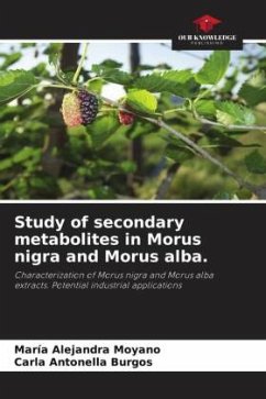 Study of secondary metabolites in Morus nigra and Morus alba. - Moyano, María Alejandra;Burgos, Carla Antonella