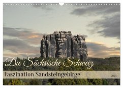 Die Sächsische Schweiz / Faszination Sandsteingebirge (Wandkalender 2025 DIN A3 quer), CALVENDO Monatskalender - Calvendo;Koch Fotografie, Mario