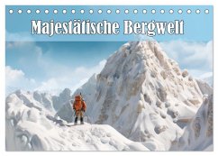 Imposante Bergwelt (Tischkalender 2025 DIN A5 quer), CALVENDO Monatskalender