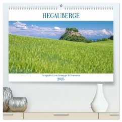 HEGAUBERGE (hochwertiger Premium Wandkalender 2025 DIN A2 quer), Kunstdruck in Hochglanz