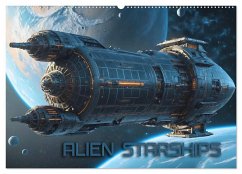 Alien Starships (Wandkalender 2025 DIN A2 quer), CALVENDO Monatskalender