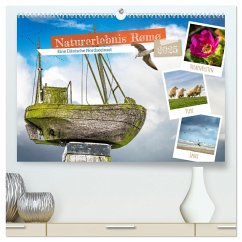 Naturerlebnis Rømø (hochwertiger Premium Wandkalender 2025 DIN A2 quer), Kunstdruck in Hochglanz