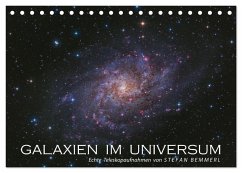 Galaxien im Universum (Tischkalender 2025 DIN A5 quer), CALVENDO Monatskalender - Calvendo;Bemmerl, Stefan