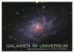 Galaxien im Universum (Wandkalender 2025 DIN A2 quer), CALVENDO Monatskalender