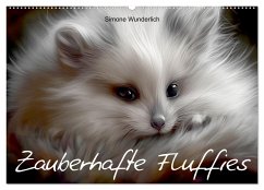 Zauberhafte Fluffies (Wandkalender 2025 DIN A2 quer), CALVENDO Monatskalender