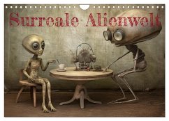 Surreale Alienwelt (Wandkalender 2025 DIN A4 quer), CALVENDO Monatskalender