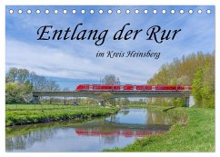 Entlang der Rur im Kreis Heinsberg (Tischkalender 2025 DIN A5 quer), CALVENDO Monatskalender