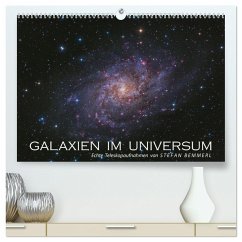 Galaxien im Universum (hochwertiger Premium Wandkalender 2025 DIN A2 quer), Kunstdruck in Hochglanz