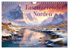 Faszinierender Norden (Wandkalender 2025 DIN A4 quer), CALVENDO Monatskalender