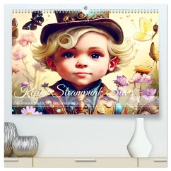 Kleine Steampunk Stars (hochwertiger Premium Wandkalender 2025 DIN A2 quer), Kunstdruck in Hochglanz