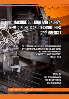 Machine Building and Energy: New Concepts and Technologies (2nd MBENCT) (eBook, PDF)