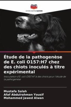 Étude de la pathogenèse de E. coli O157:H7 chez des chiots inoculés à titre expérimental - Salah, Mustafa;Yousif, Afaf Abdulrahman;Alwan, Mohammed Jawed