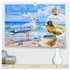 Ostsee-Geflüster - Entspannung am Meer (hochwertiger Premium Wandkalender 2025 DIN A2 quer), Kunstdruck in Hochglanz - Calvendo;Frost, Anja