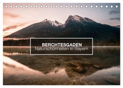 Berchtesgaden - Naturschönheiten in Bayern (Tischkalender 2025 DIN A5 quer), CALVENDO Monatskalender