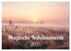 Magische Nebelmomente (Wandkalender 2025 DIN A2 quer), CALVENDO Monatskalender