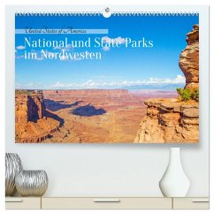 USA - National und State Parks im Nordwesten (hochwertiger Premium Wandkalender 2025 DIN A2 quer), Kunstdruck in Hochglanz - Calvendo;Graupner, Denise