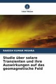 Studie über solare Transienten und ihre Auswirkungen auf das geomagnetische Feld