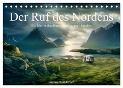 Der Ruf des Nordens (Tischkalender 2025 DIN A5 quer), CALVENDO Monatskalender