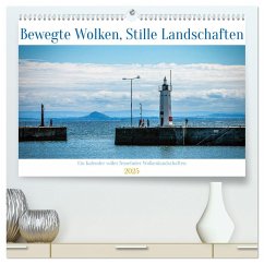 Bewegte Wolken, Stille Landschaften (hochwertiger Premium Wandkalender 2025 DIN A2 quer), Kunstdruck in Hochglanz - Calvendo;Fotografie, BERWICK