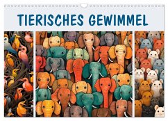 Tierisches Gewimmel (Wandkalender 2025 DIN A3 quer), CALVENDO Monatskalender Tierisches Gewimmel (Wandkalender 2025 DIN A3 quer), CALVENDO Monatskalender